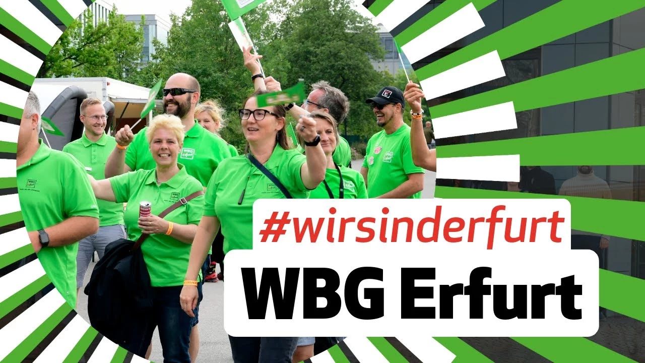 Coverbild: Mehr als ein Zuhause: Die WBG Erfurt - Dein Partner für Wohnen und Leben #wirsinderfurt (Imagefilm) Coverbild: Mehr als ein Zuhause: Die WBG Erfurt - Dein Partner für Wohnen und Leben #wirsinderfurt (Imagefilm)